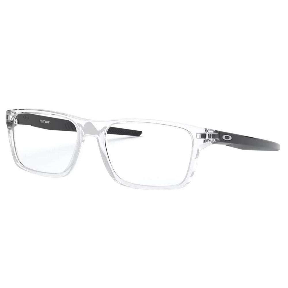 Oakley Port Bow mens RX frame Polished Clear OX8164-0255 57-17-141